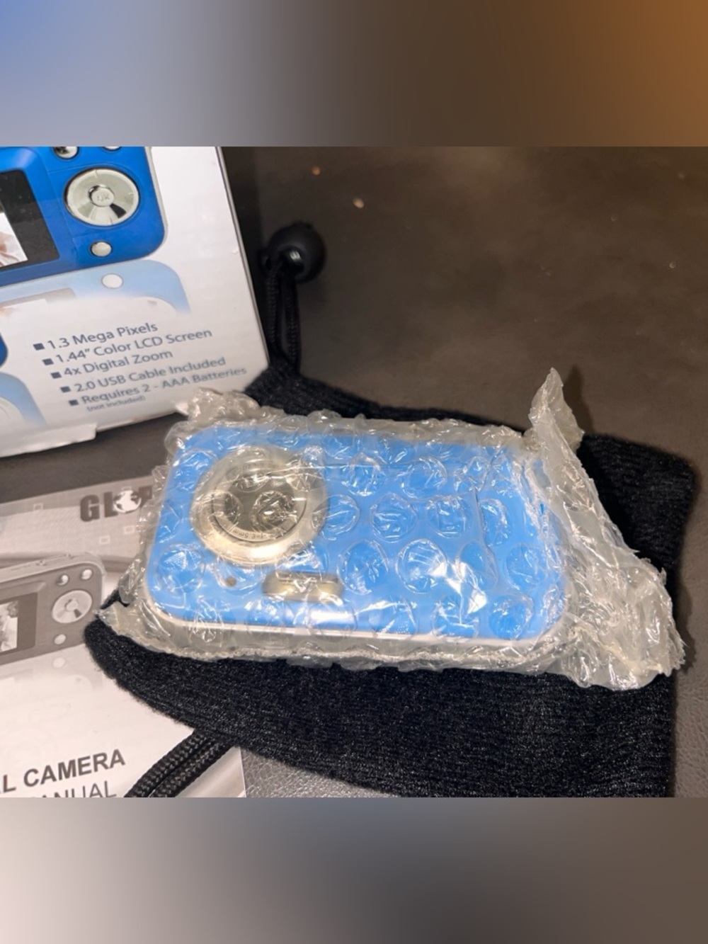 Blue Digital Camera - Compact Point & Shoot - Picture 2 of 5